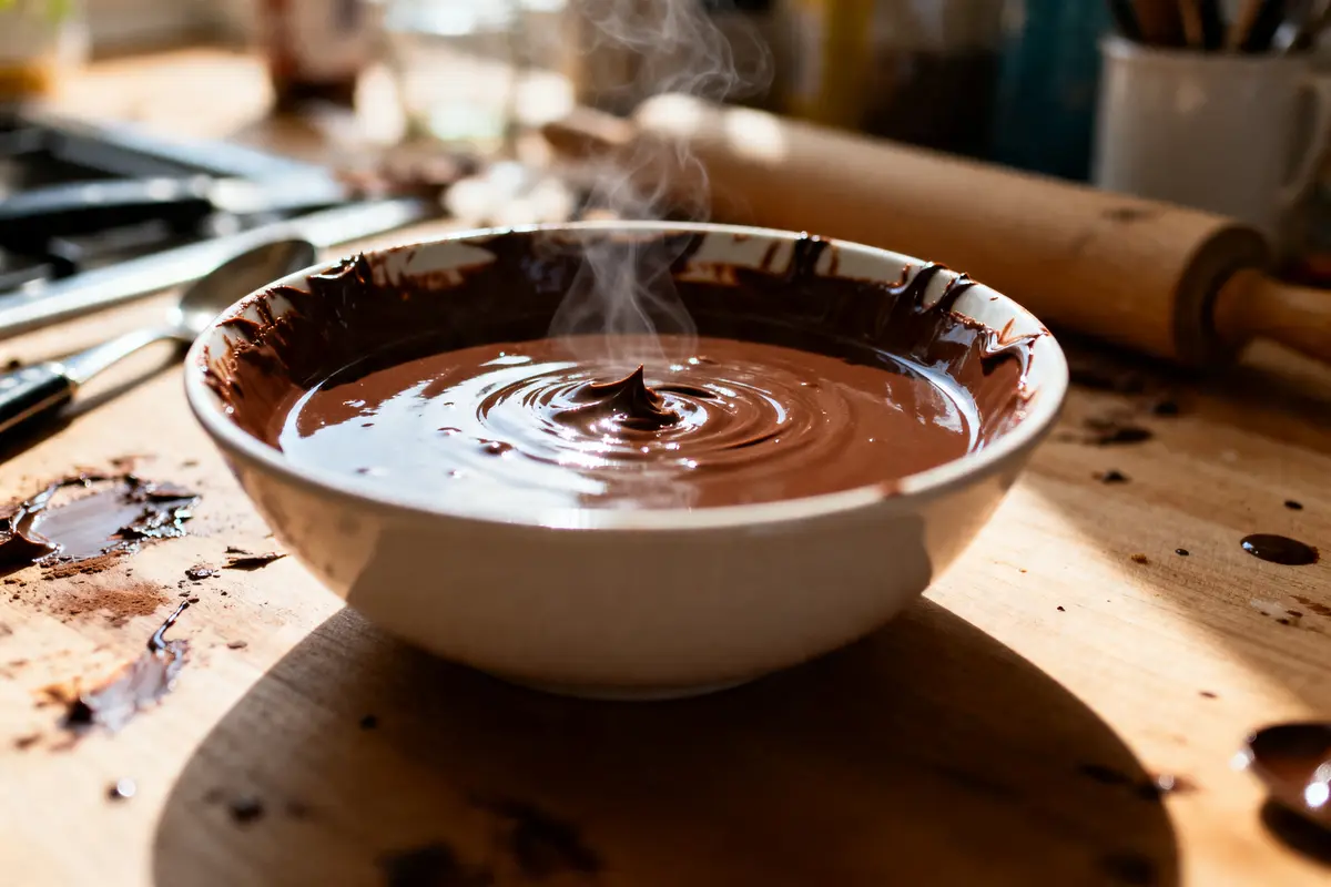 Chocolat fondu au micro-ondes : astuce pour ne pas le brûler !