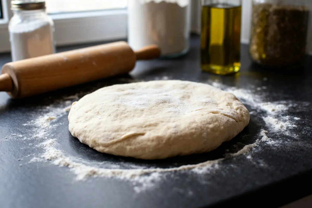 Pâte à pizza sans levure : Recette express, facile et croustillante