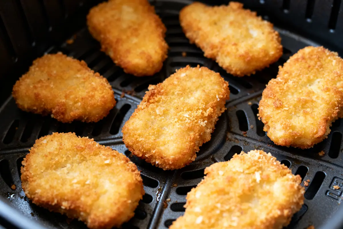 Nuggets à l’air fryer : recette croustillante, sains et rapides