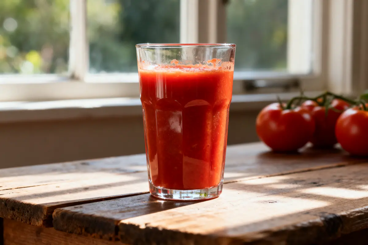Bienfaits du jus de tomate : Santé, peau et 6 vertus clés